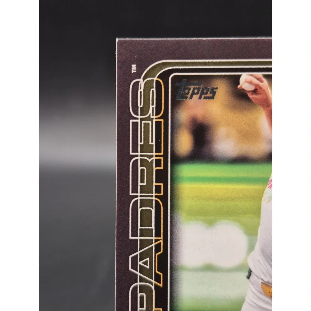 2025 Topps Series 1 Michael King #195 Team Color Border Variation SP Padres